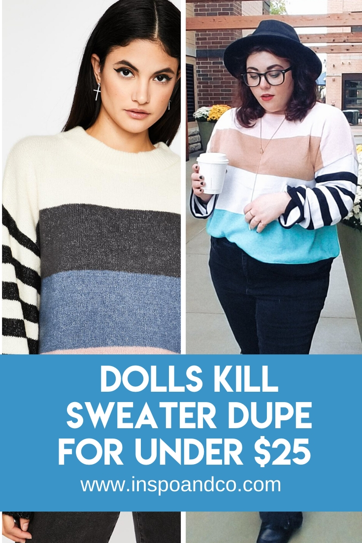 Dolls Kill Sweater Dupe for Under $25!
