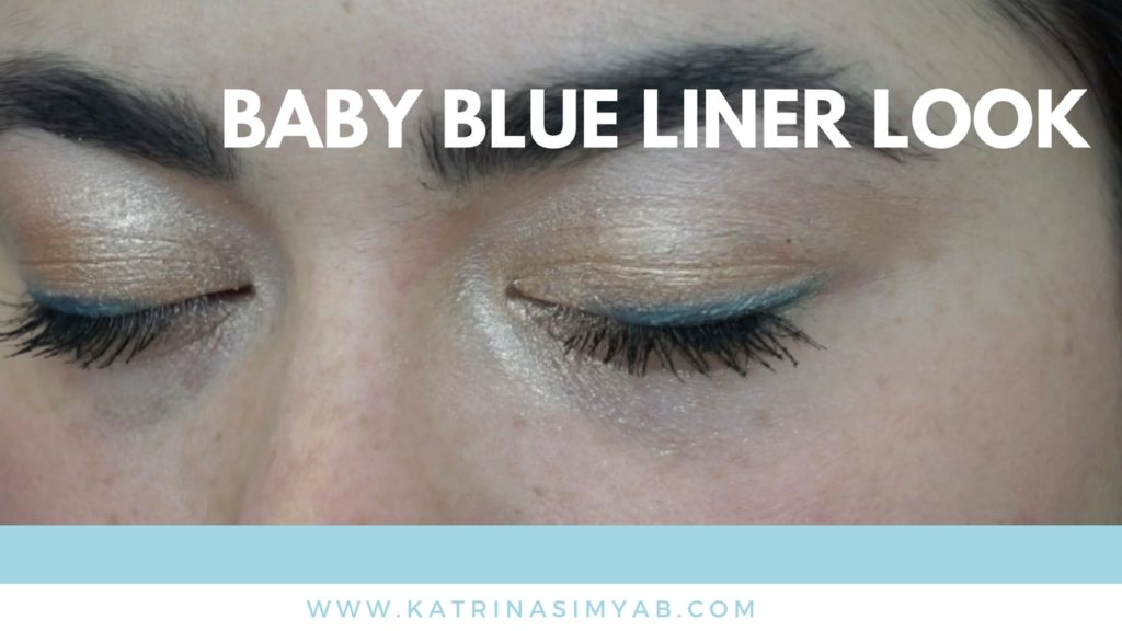Baby Blue Liner Look Katrina Simyab