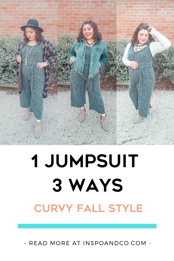 Turn 1 Summer Jumpsuit into 3 Easy Fall Outfits
